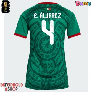 Mexico Edson Alvarez #4 Hjemmebanetrøje Dame VM 2026 Kort ærmer